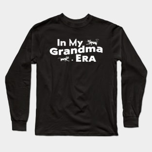 In My Grandma Era Funny Cat Lovers Shirt Long Sleeve T-Shirt